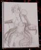 Kathy Benevento's drawing of Candy's last pose of the day.