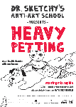 Heavy Petting! Illustration by Connie Benson. Design by Rosie Reckless.