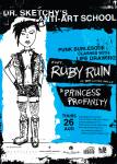 Design and Illustration by Rosie Reckless. Punk Rock Night!