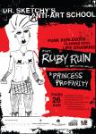 Design and Illustration by Rosie Reckless. Punk Rock Night!