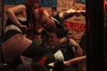 Our Art Monkeys got carried away and started a fight on stage...
