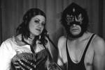 The wondrous Mexican luchador El Jaguar and Esposa X enthralled the audience with their wit, charm and exuberance in May 2010. Photos by Alastair Moore
