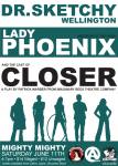 Lady Phoenix and the cast of Closer blend together in a fascinating tangle of theatre, intrigue and desire. lady Phoenix brings her Hula Hoops up from Christchurch and the cast of Closer bring snippets of their upcoming show. 