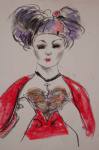 Artist: Susan Braddock
Model: Miss Key