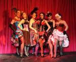 CanCan! Wellington's top Can-Can troupe The Rouge Rogues performed and modelled for Dr. Sketchy Wellington on the 10th of October 09. Photo by Raymond Massa. It was soooo Awesome