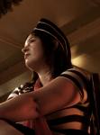 In November of 2010 the fantastic girls from MINGE sung, spoke, read, puppetted and modelled for us. The beautiful Ally Garret was an amazing hostess. xXx Photo by Pauline Autet