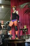 On April 9th 2011, some of the fantastic Richter City Roller Derby girls came along to Dr. Sketchy Wellington and kicked butt with amazing poses and feats of daring. Photos by Pauline Autet.