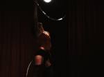 The beautiful Lady Phoenix came up from shaky Christchurch to interlink with the complex tangled emotional world of the play Closer. Jon McGavin captured the moment.