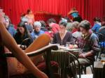 The All Togethers danced, dazzled and delighted at Dr. Sketchy Wellington, August 2011. Photo by Jon McGavin