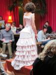 As the winter warmed to spring Dr. Sketchy Wellington was proud to welcome The Dreamstress: http://thedreamstress.com/ who provided amazing corsets from three different periods of history and while we drew she discussed the costumes and art of the time. J