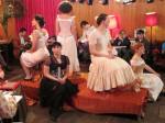 As the winter warmed to spring Dr. Sketchy Wellington was proud to welcome The Dreamstress: http://thedreamstress.com/ who provided amazing corsets from three different periods of history and while we drew she discussed the costumes and art of the time. J