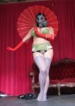 Dr. Sketchy Wellington's October ZOMBIE APOCALYPSE with Winnie Chester, Athena di Lure, and Venus Starr included a zombie impression, play dough zombies and of course plenty of drawing. This was Rachel Rouge's very last Sketchy and the day Grace La Belle 