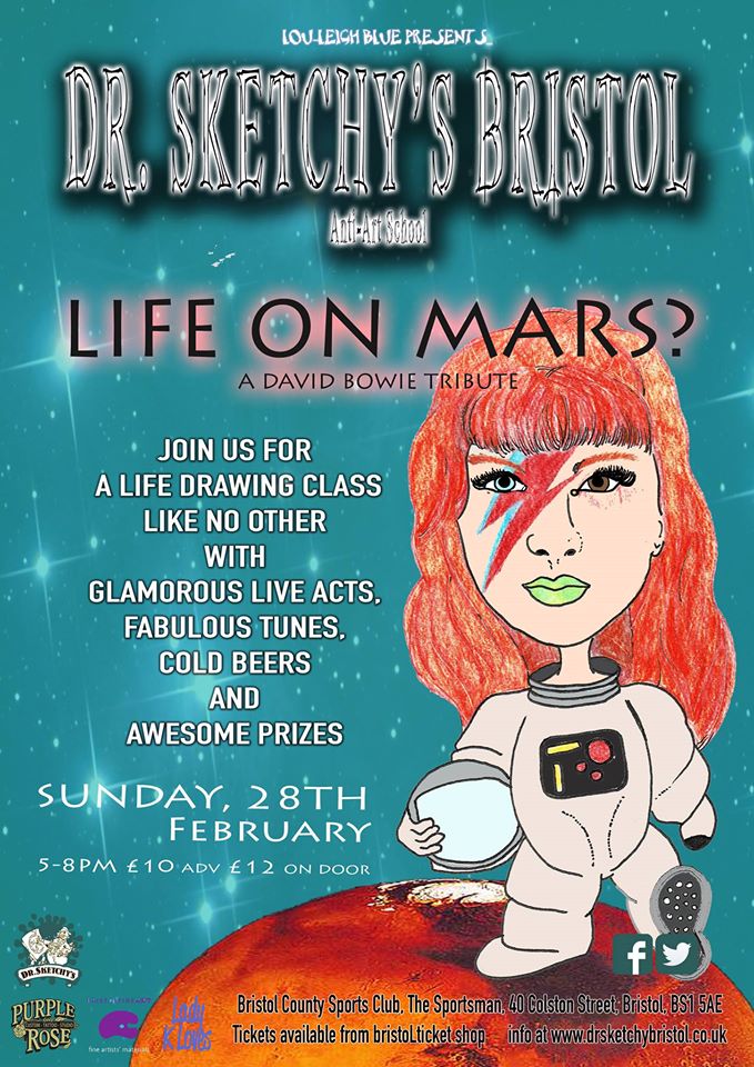 Life on Mars- Dr Sketchys Bristol